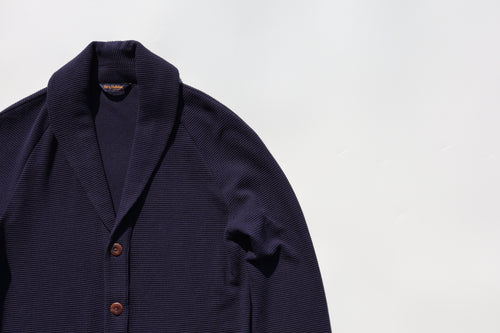 Shawl Collar Jacket Navy