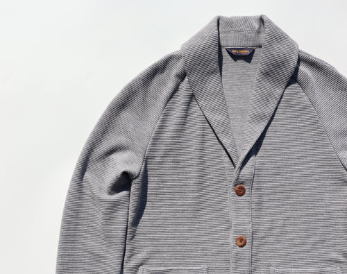 Shawl Collar Jacket Gray