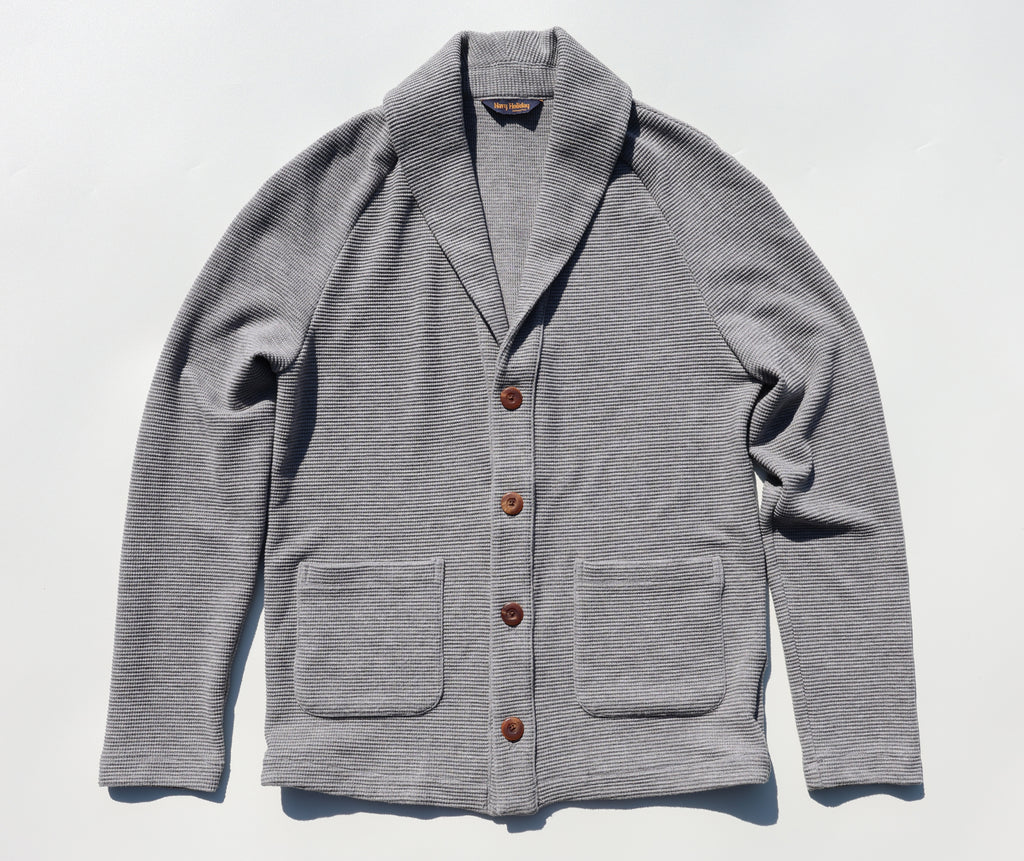 Shawl Collar Jacket Gray