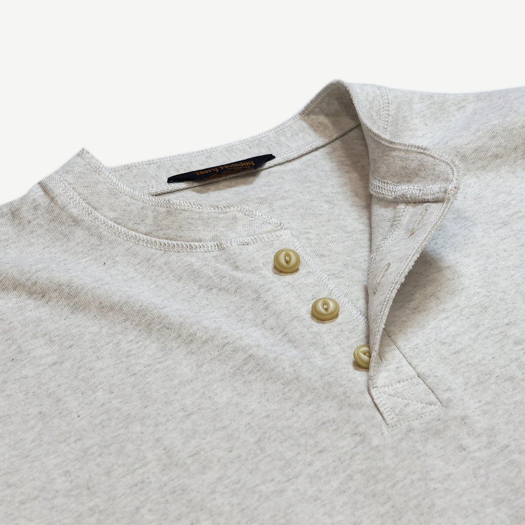 Henley Tee Light Heather Grey