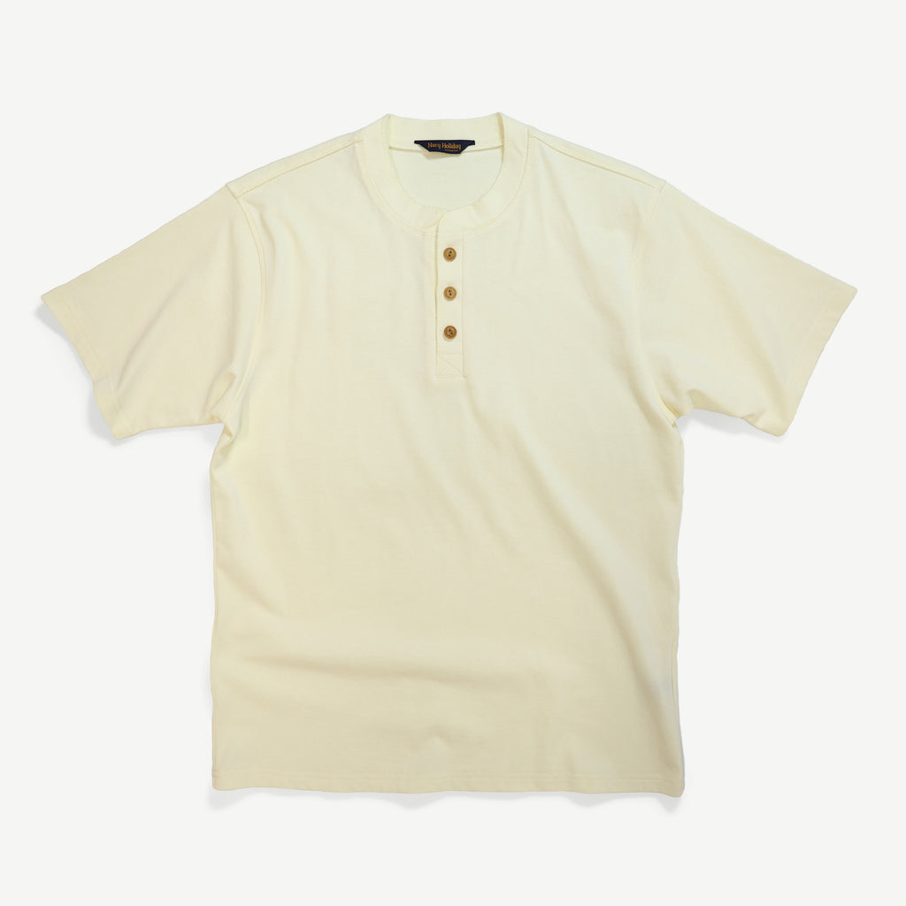 Henley Tee Ivory