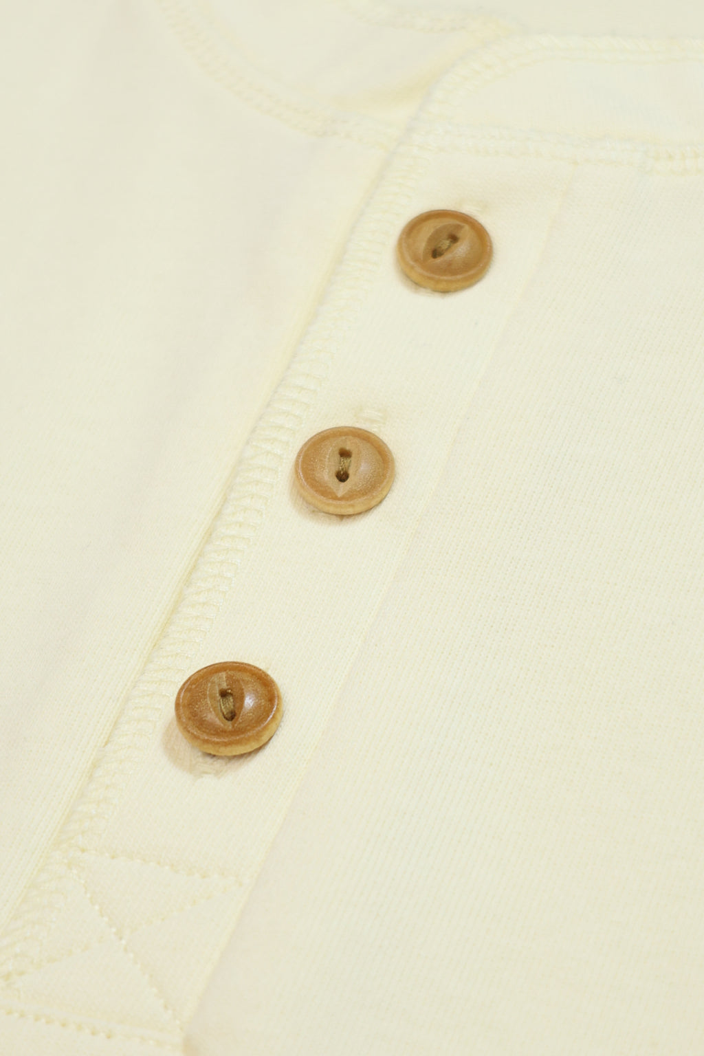 Henley Tee Ivory