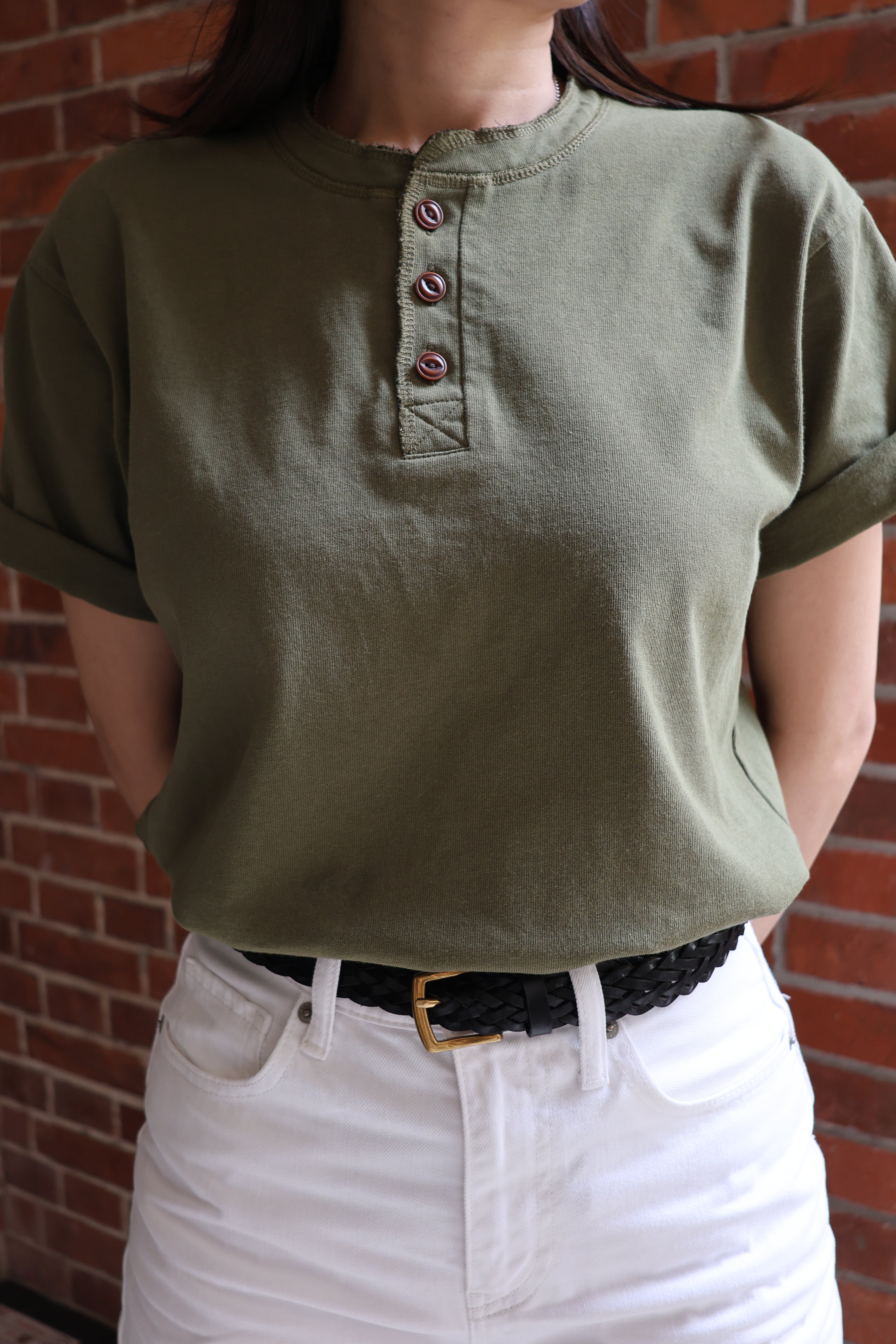 Henley Tee Green