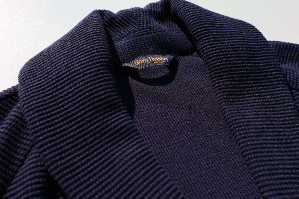 Shawl Collar Jacket Navy