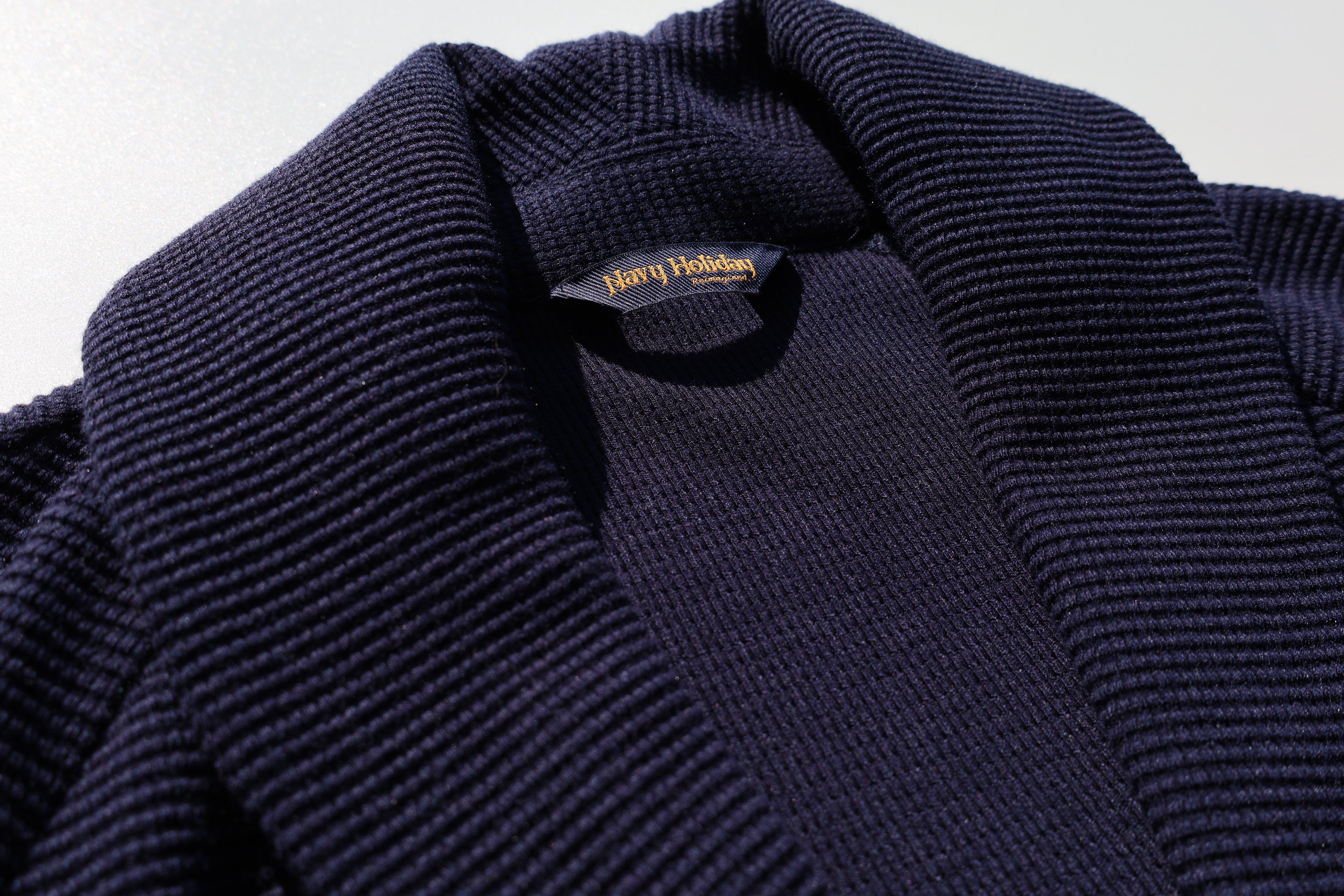 Shawl Collar Jacket Navy
