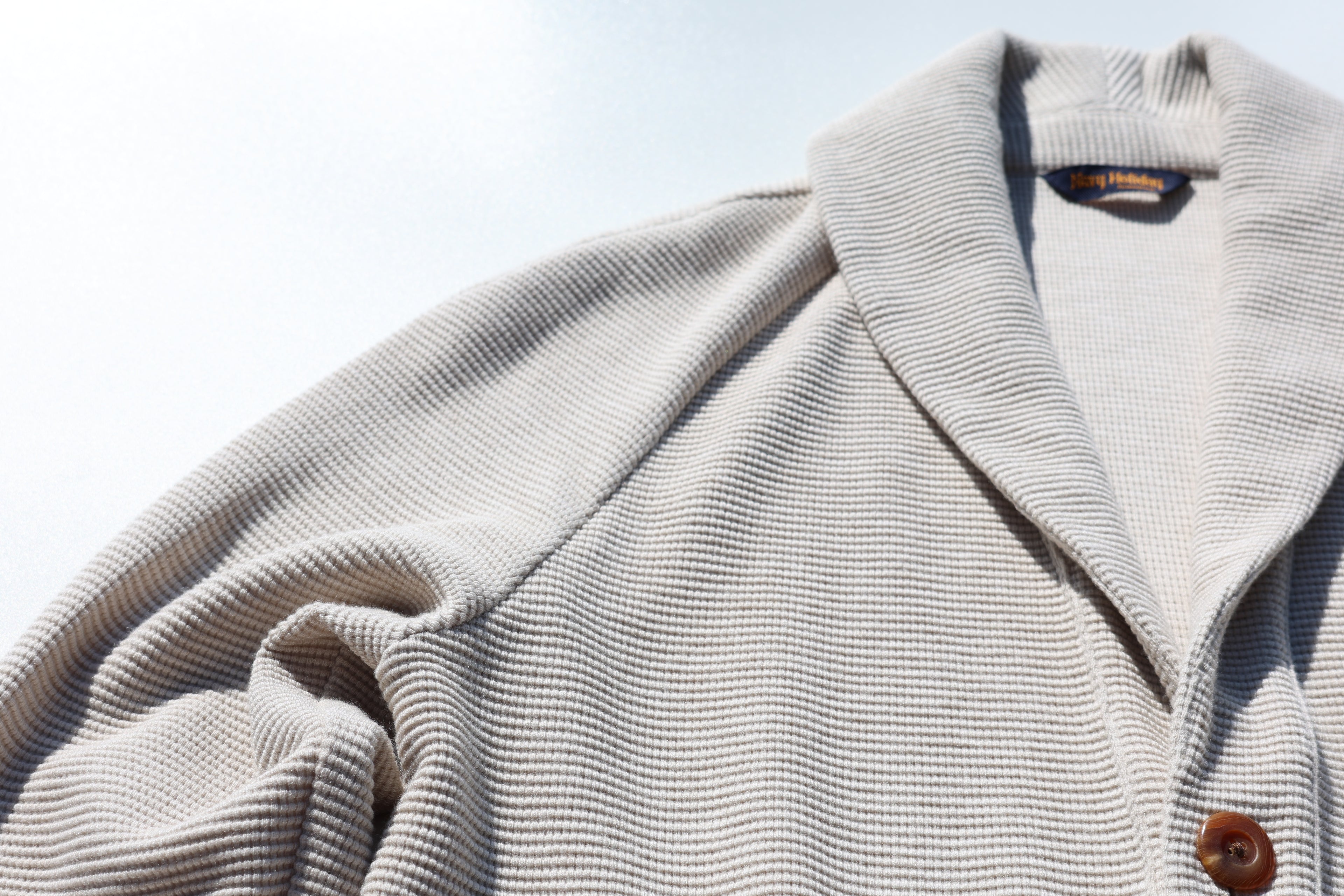 Shawl Collar Jacket Beige