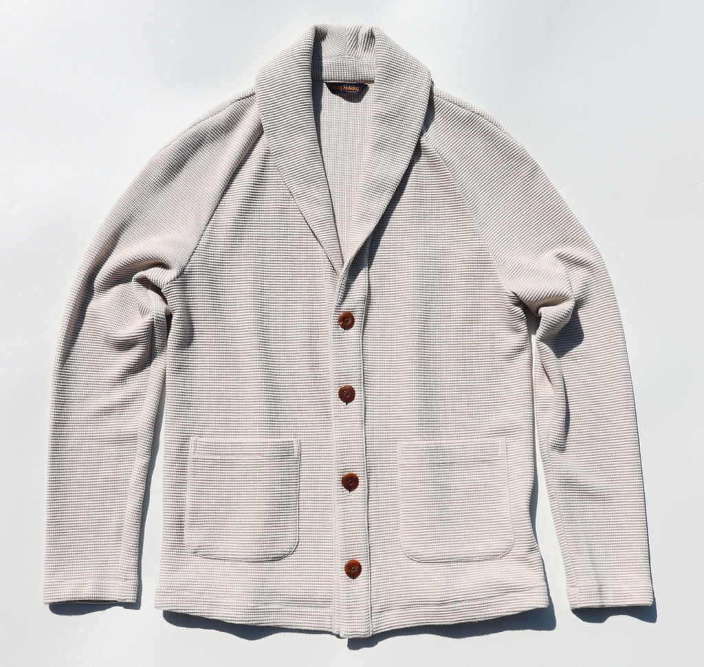 Shawl Collar Jacket Beige