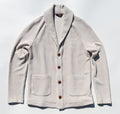 Shawl Collar Jacket Beige